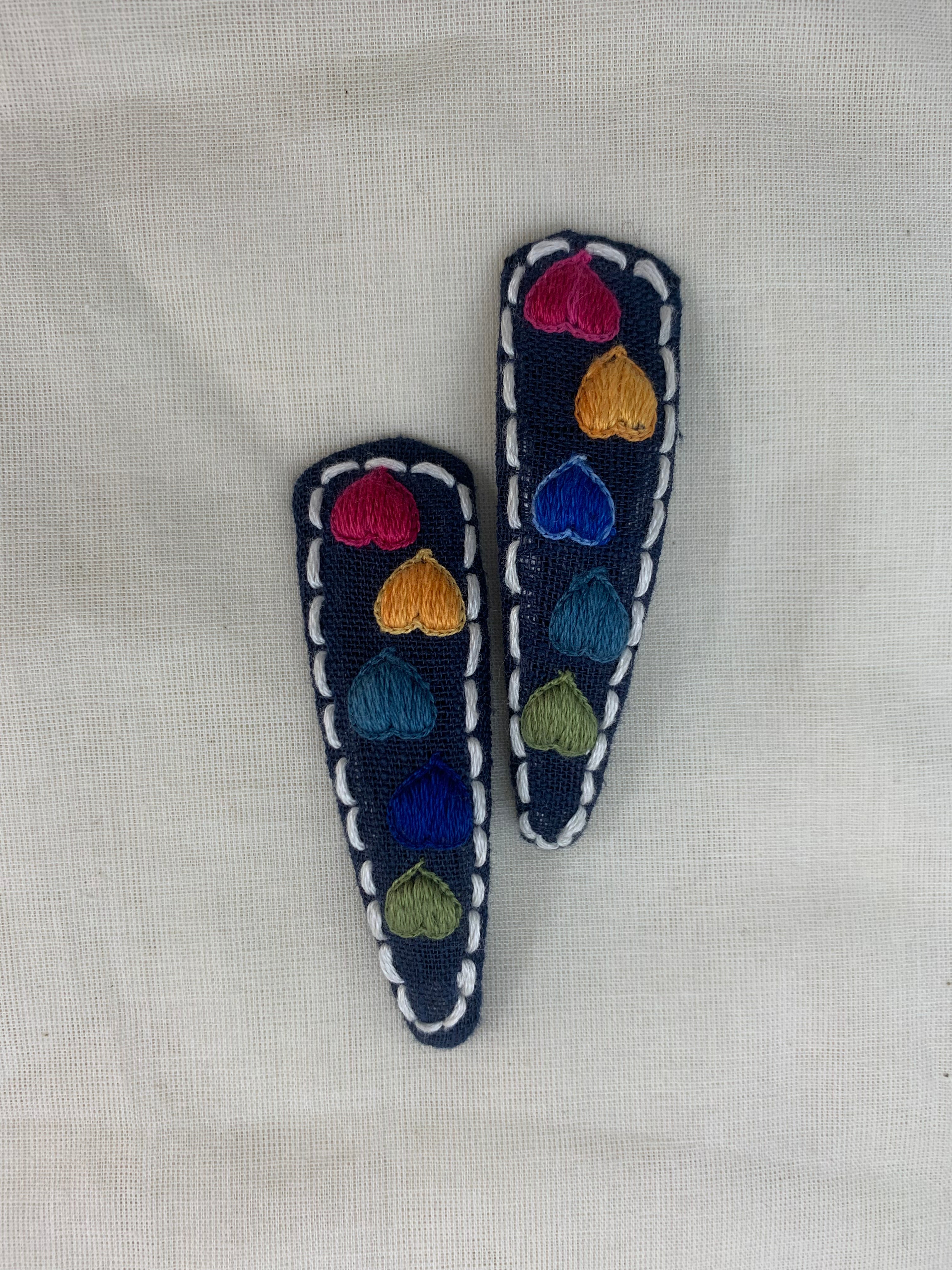 Hearts & Blooms Hair Pins