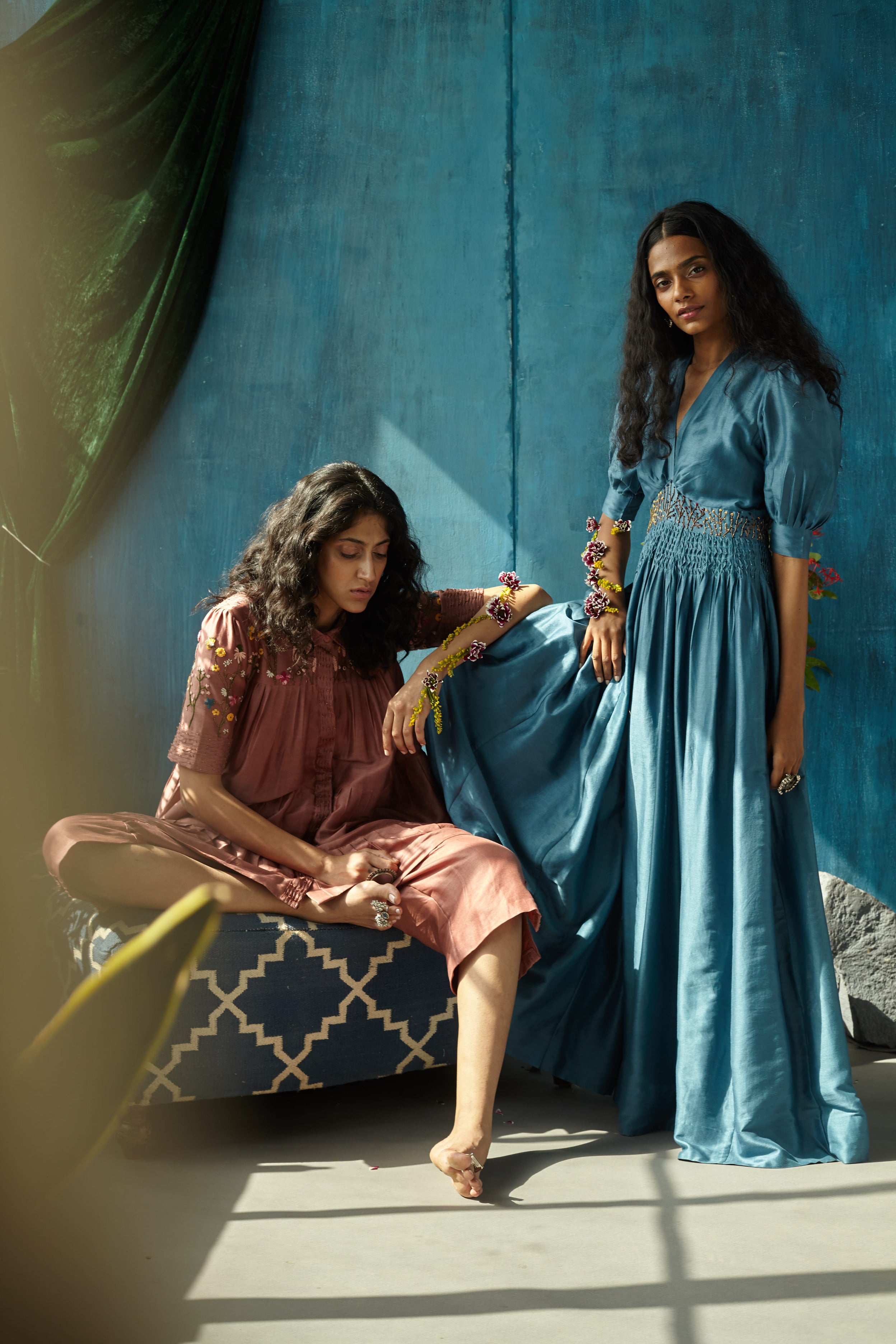 Iris Blue Jumpsuit