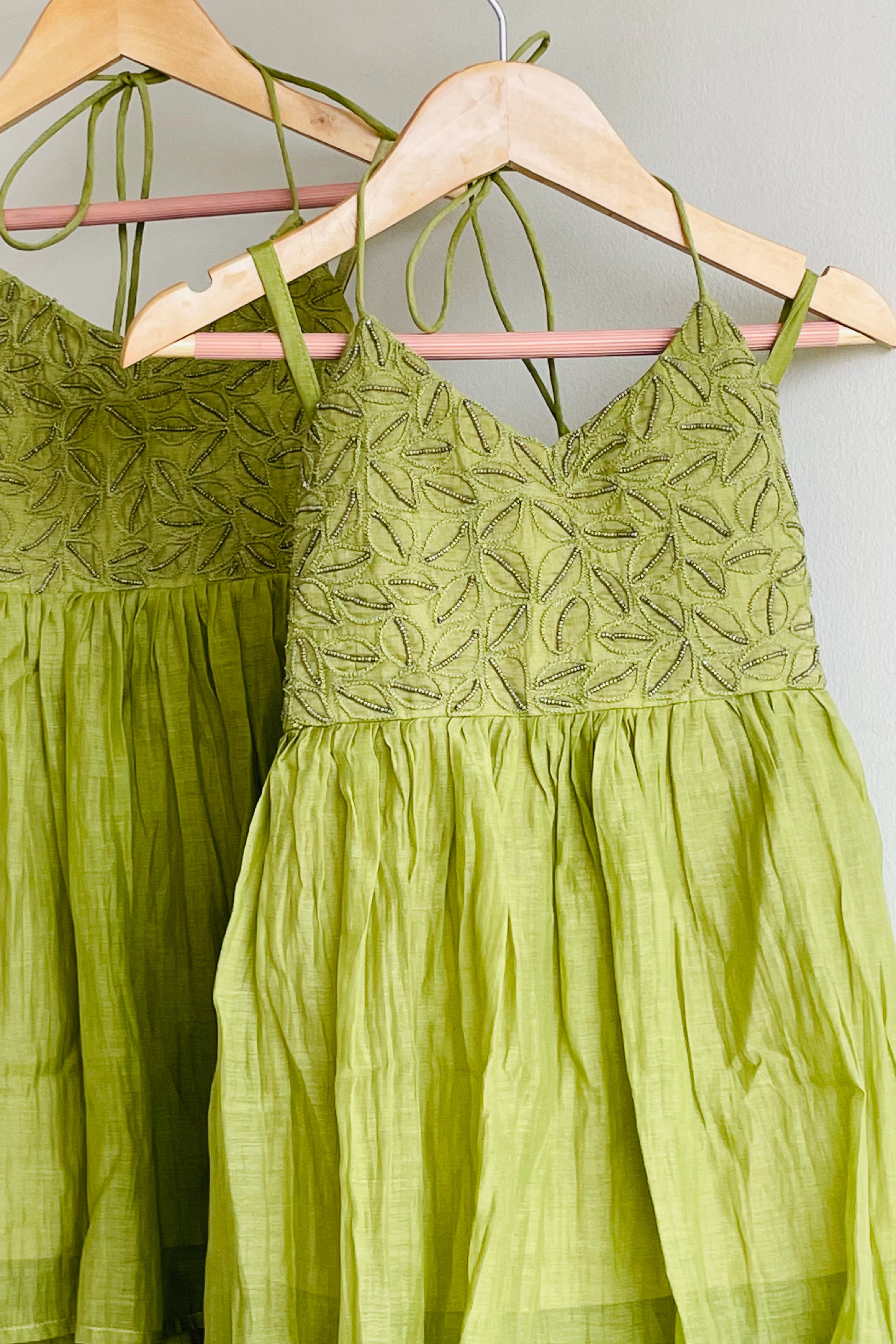 Green Itsy Bitsy Set
