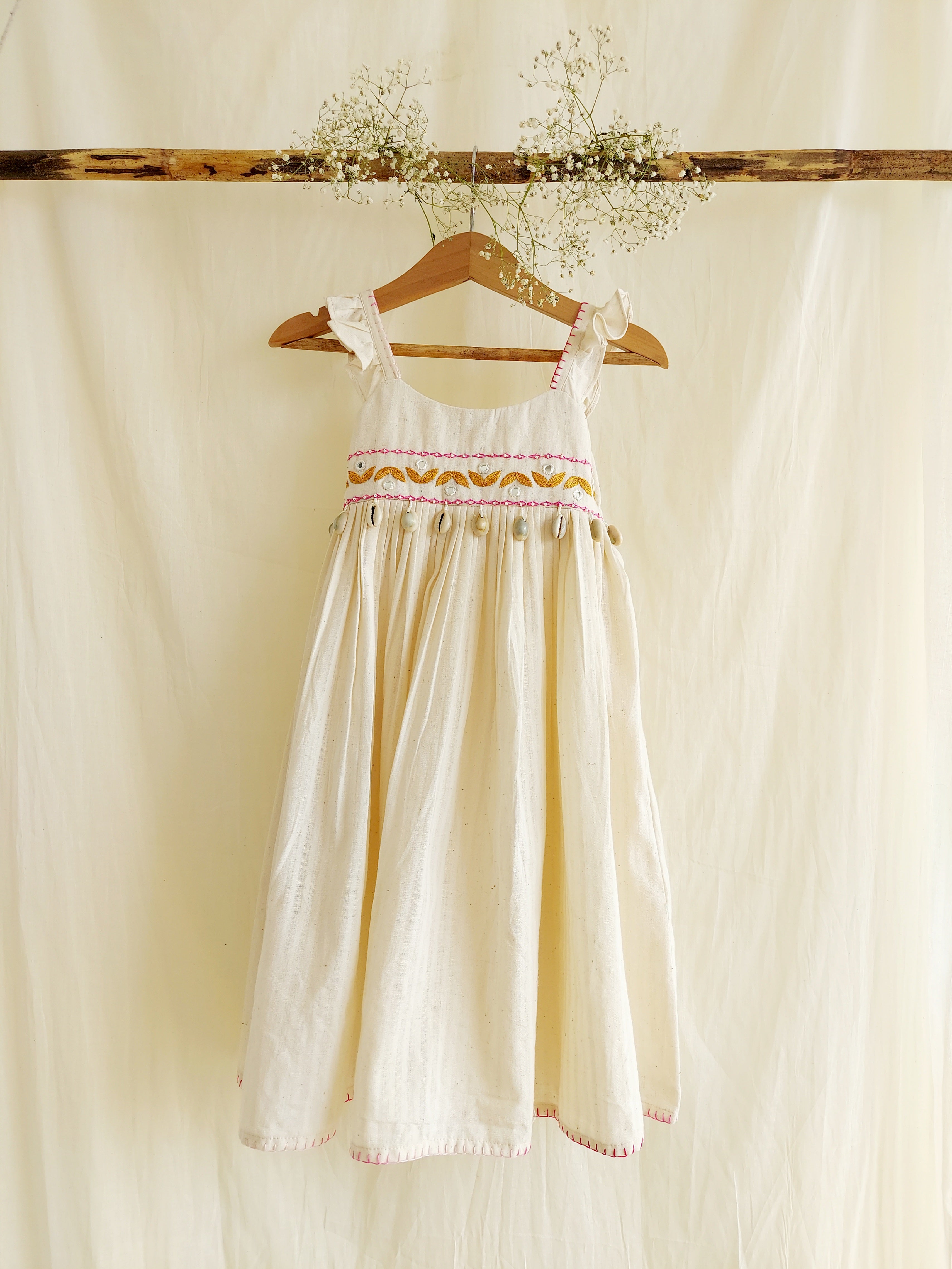 WHITE LOTUS MOTHER DAUGHTER SET