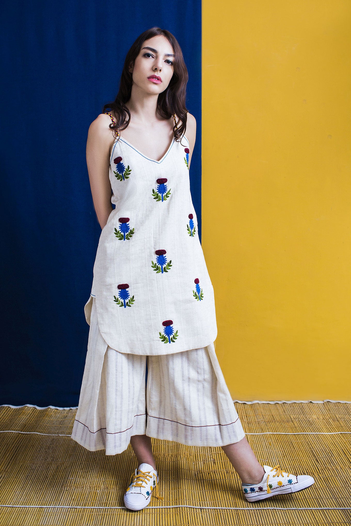 Rose bud kurta set