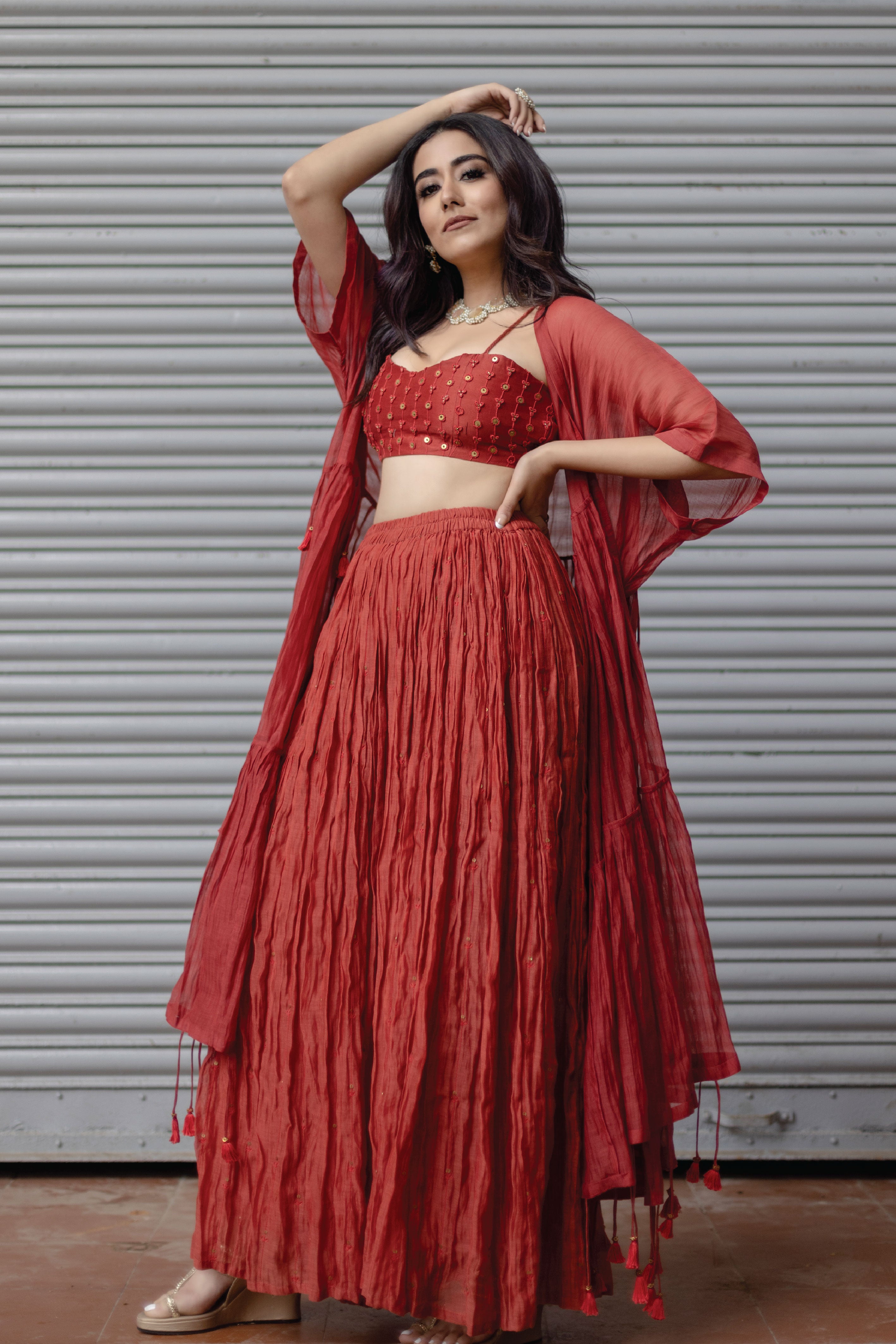 Rosette sharara set