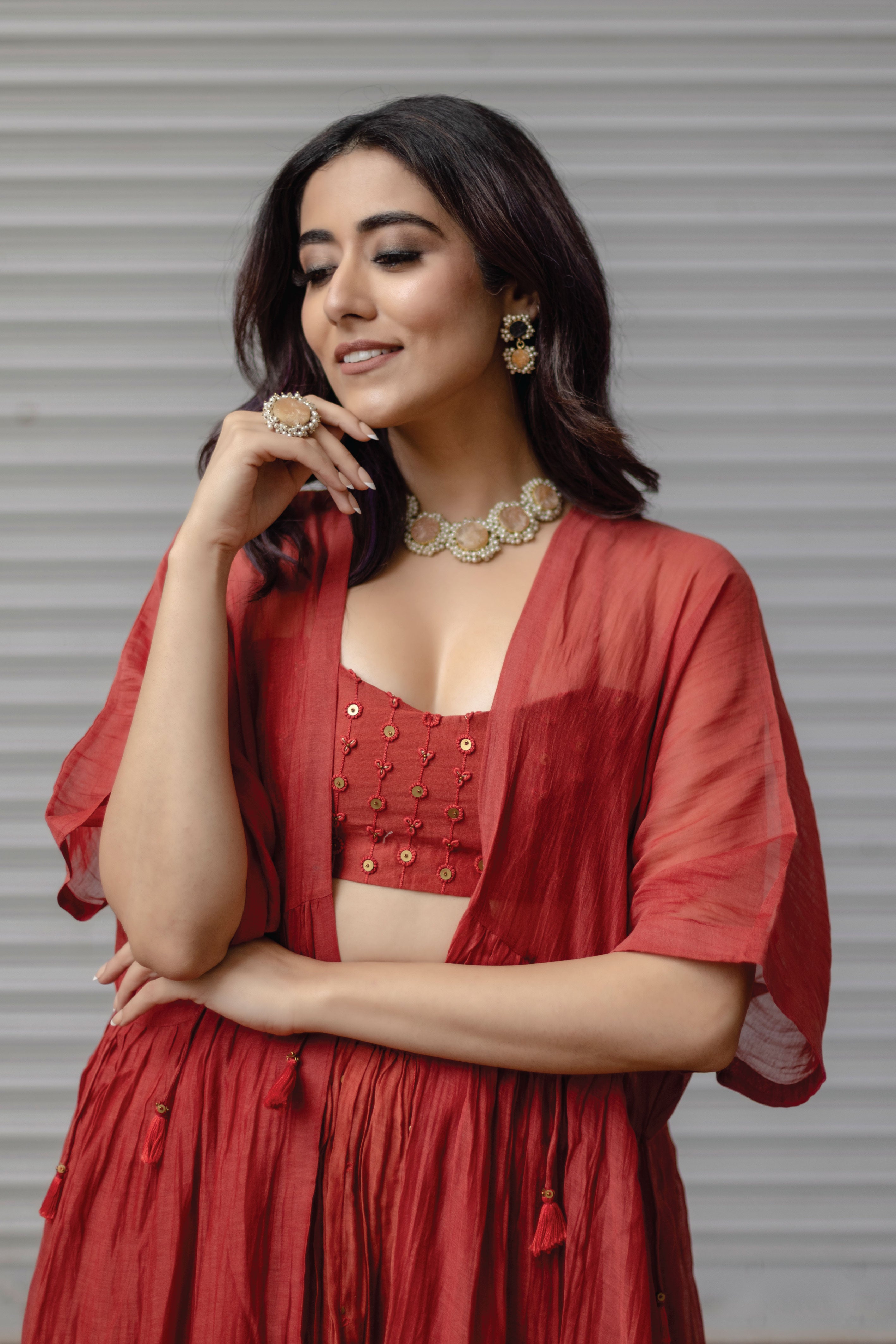 Rosette sharara set
